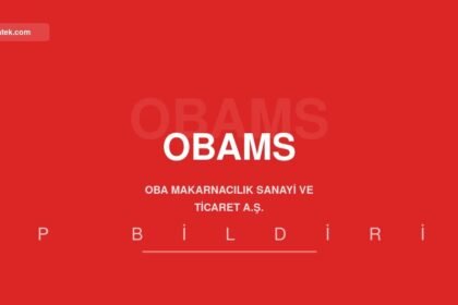 Oba Makarnacılık FOODIST İstanbul 2026 fuarı